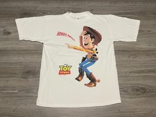 Vintage 1995 Disney Pixar Toy Story Woody Solo Howdy Partner T-Shirt Adult Large picture