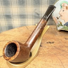 SASIENI - Lightly Smoked 4 Dot WALNUT TOP NOTCH Canadian Estate Tobacco Pipe picture