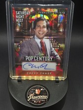 Chevy Chase 2025 Leaf Pop Century Saturday Night Host Auto #4 SNL Vacation picture