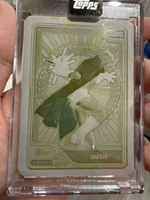 Topps 2026 Topps Mint Marvel Jubilee #47 Yellow Printing Plate 1/1 picture