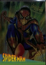 Spider-Man 1995 Fleer Ultra Clear Chrome Limited Edition 9 of 10 🕷️🕸️ picture