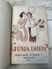 THE BEST CUBAN TASTE RECIPES Cookbook  GUSTA USTED CULINARY ART CUBA 1956* picture