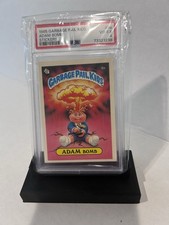 1985 GARBAGE PAIL KIDS STICKERS #8A ADAM BOMB PSA 4 - MATTE picture