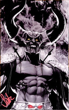 Surtur's Sketch Book - VILLAINS - Color Splash [Dinoswords 2025] Auto w/ COA picture
