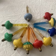 Vintage Noma Lights Parts Base Lamps w/ Bulb 10 Pc Work Tested picture
