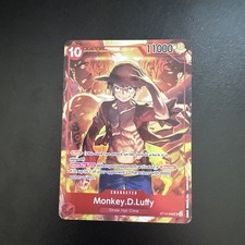 One Piece TCG ST10-006 Monkey.D.Luffy Super Rare Foil English Card picture