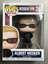 Funko Pop Games: Resident Evil - Albert Wesker  #1295 New In Hand + Protector picture