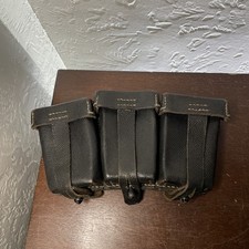 Original WWII German Mauser K98 Ammo Pouch 3 Cell picture