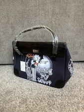 Betty Boop Going My Way Large Travel Tote Handbag Rhinestone NWT Vintage 2006 picture