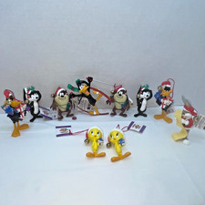 Vintage 1996 Looney Tunes Christmas Ornaments Lot of 10 Warner Bros Tags  picture