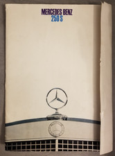 1969 Mercedes-Benz 250 S Sedan Color Catalog Sales Brochure Nice Original picture