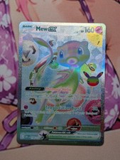 Pokémon TCG Mew ex 158/128 Futuristic Holo 30th Anniversary picture