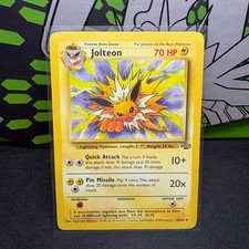 Jolteon (20) Unlimited Rare Jungle 20/64 MP picture