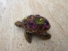 Jay Strongwater Mini Turtle Trinket Box  picture