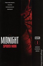 Midnight Spider-Man 1A 2026 Stock Image picture