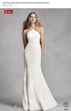 White by Vera Wang Halter Sheath Wedding Dress- New with tags picture