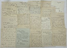 1907 antique LETTERS HENRY Q NICHOLSON reisterstown MARYLAND MONTHLY MAG editor picture
