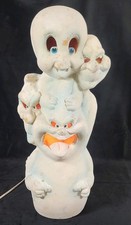 Vintage 1995 TrendMasters CASPER Lite Up Ghostly Totem Halloween BlowMold picture