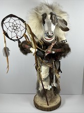 RARE KEVIN, TANNER & SHAWN GADOMSKI HORSE MANITOU KACHINA - OJIBWE Turtle Clan picture