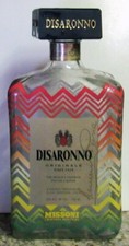 Disaronno Wears Missoni Designer Limited Edition Empty Bottle picture