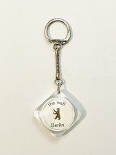 Authentic Piece Of Berlin Wall Souvenir Keychain  picture