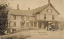 Granville MA Store & Post Office c1915 Real Photo Postcard picture