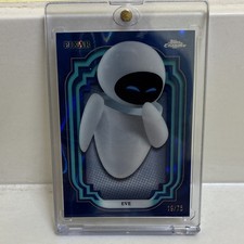 Topps 2024 Topps Chrome Disney 100 EVE #132 Serial Numbered 19/75 picture