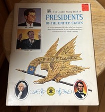 Vtg 1996 “The Golden Stamps Book Of Presidents Of The United States