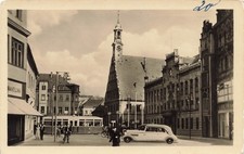 Postcard Zwickau (08056), Main Market with Gewandhaus, real photo, unused picture