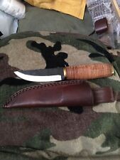 One Handmade High Carbon Steel Puukko Knife Bushcraft Hunting Blade Is Very Nice picture