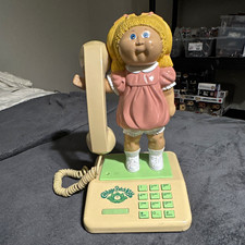 Coleco Cabbage Patch Kids Corded Push Button Telephone Model 7911 picture