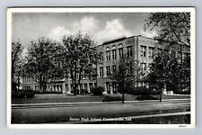 Connersville IN-Indiana, Senior High School, Antique, Vintage Postcard picture
