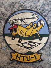 Rare Original 1950s Navy HTU-1 Patch Helicopter Training Unit One Korean War Era picture