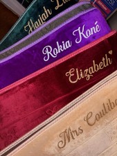 Personalized Thick Padded Velvet Prayer Mat, Premium Quality Prayer Rug picture