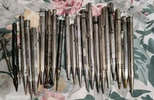 Lot Of Sterling Silver Mechanical Pencils Made in England Non Working picture