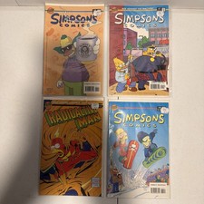BONGO Simpsons Comics Lot Of 4: #1000 Radioactive Man - #32 #34 #37 - Comics LOT picture