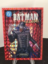 Upper Deck 2026 DC Platinum The Batman Who Laughs Variant Red Tessellation 05/15 picture