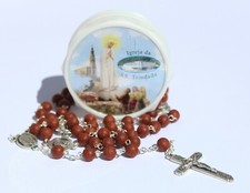 FATIMA - Perfumed Rosary made out of Roses, Rosario de Rosas perfumado picture