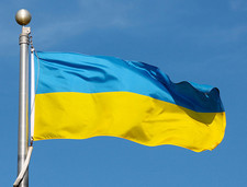 NEW 3x5ft UKRAINE UKRAINIAN double sided FLAG better quality usa seller picture