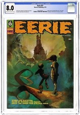 Eerie #27 - 1970 - CGC 8.0 - Vaughn Bode & Jeff Jones picture