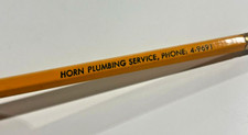 Vintage 1930s 1940s Pencil Horn Plumbing Service Eugene Oregon picture