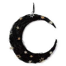 2 Ft Tarot Decorations Outdoor Decoration LED Light-Up Moon Wreath picture