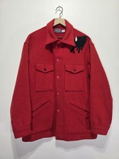 RARE Vintage PENDLETON Boy Scouts Of America Red Wool Jacket BULL PHILMONT RANCH picture