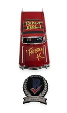 Robert Englund A Nightmare On Elm Street Signed Cadillac Diecast Beckett BAS picture