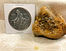 Bessie G Mine Vuggy Quartz with Mineralization Colorado 4.75 oz picture