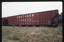 Original Slide SOU #134059 Woodchip Hopper Southern Rwy 1990 Farmville VA picture