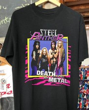 Steel Panther Band Death To All But Metal Cotton Black All Size picture
