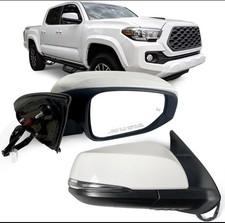 Right Passenger side Mirror Fits 2016-2022 Toyota Tacoma With Power Glass, picture