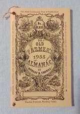 1955 THE OLD FARMER'S ALMANAC BY ROBERT THOMAS NEAR MINT CONDITION picture