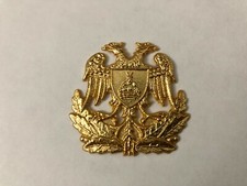 RARE ALBANIA ARMY MILITARY HAT CAP INSIGNIA PATCH POLICE BADGE PATCHES ALBANIAN picture
